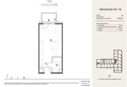 Mieszkanie w inwestycji: Waterlane Vibe