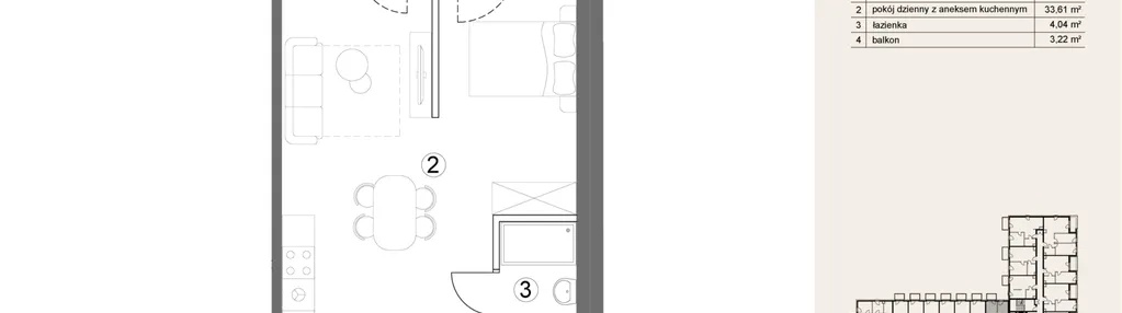Mieszkanie w inwestycji: Waterlane Vibe