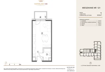 Mieszkanie w inwestycji: Waterlane Vibe