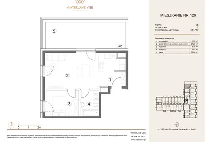 Mieszkanie w inwestycji: Waterlane Vibe