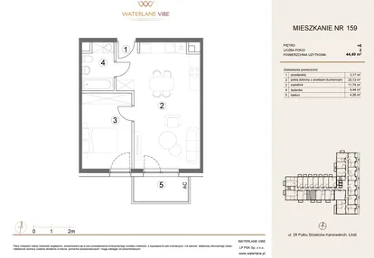 Mieszkanie w inwestycji: Waterlane Vibe