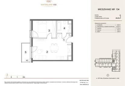 Mieszkanie w inwestycji: Waterlane Vibe