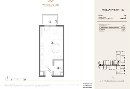 Mieszkanie w inwestycji: Waterlane Vibe
