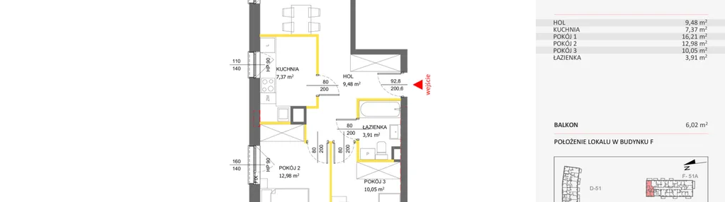 Mieszkanie w inwestycji: Piastova Osada