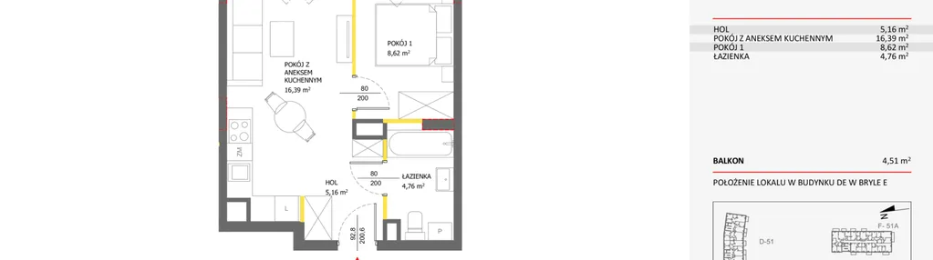 Mieszkanie w inwestycji: Piastova Osada