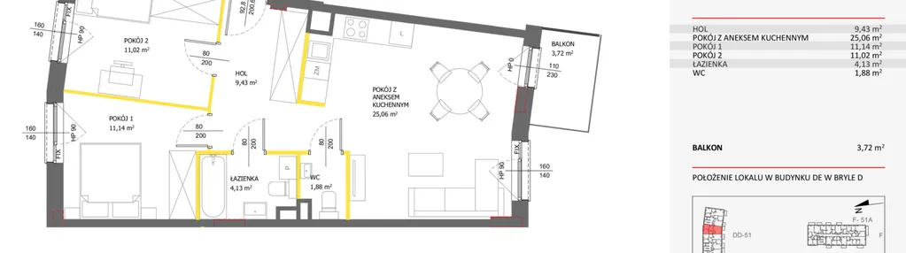 Mieszkanie w inwestycji: Piastova Osada