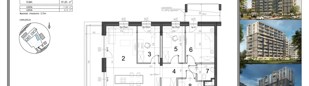 Mieszkanie w inwestycji: Dzielnica Kielczanka etap III