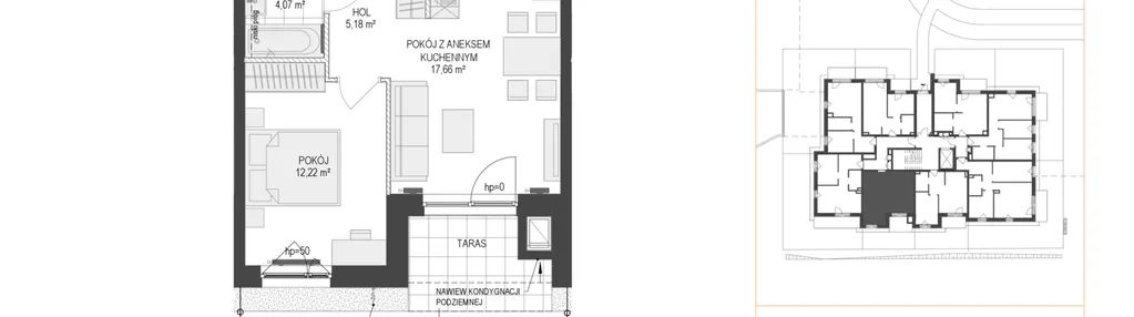 Mieszkanie w inwestycji: Osiedle Warszawska etap II