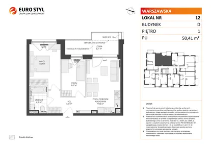 Mieszkanie w inwestycji: Osiedle Warszawska etap II