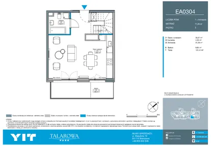 Mieszkanie w inwestycji: Talarowa Park II