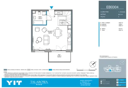 Mieszkanie w inwestycji: Talarowa Park II