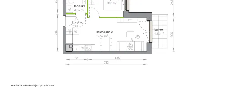 Mieszkanie w inwestycji: Przy Parku Vita