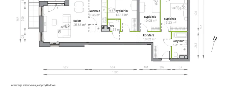 Mieszkanie w inwestycji: Przy Parku Vita