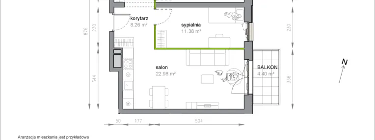 Mieszkanie w inwestycji: Przy Parku Vita