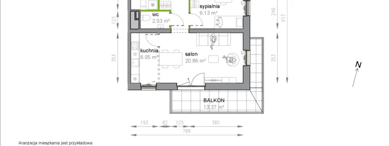 Mieszkanie w inwestycji: Przy Parku Vita
