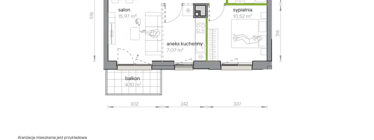 Mieszkanie w inwestycji: Przy Parku Vita