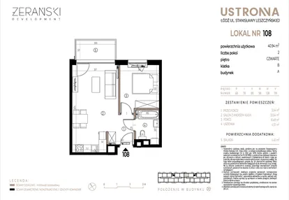 Mieszkanie w inwestycji: Ustronna