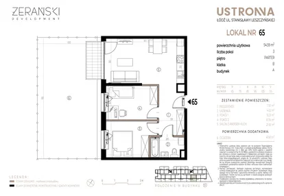 Mieszkanie w inwestycji: Ustronna