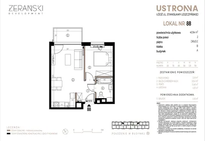 Mieszkanie w inwestycji: Ustronna