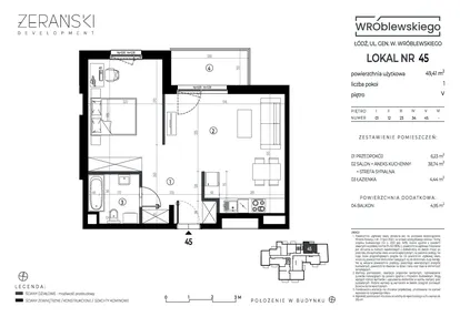 Mieszkanie w inwestycji: Wróblewskiego