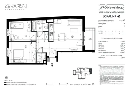 Mieszkanie w inwestycji: Wróblewskiego