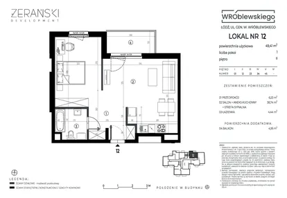 Mieszkanie w inwestycji: Wróblewskiego