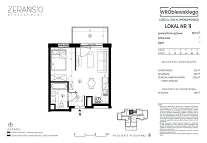 Mieszkanie w inwestycji: Wróblewskiego