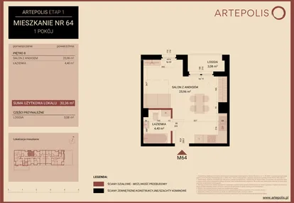 Mieszkanie w inwestycji: Artepolis
