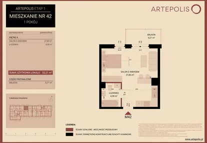 Mieszkanie w inwestycji: Artepolis