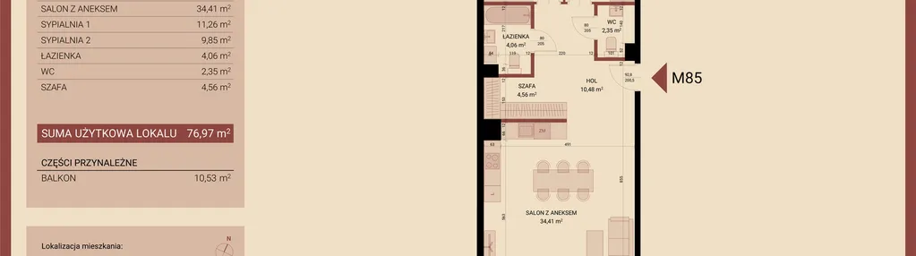 Mieszkanie w inwestycji: Artepolis