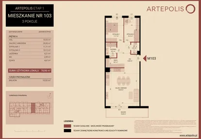 Mieszkanie w inwestycji: Artepolis
