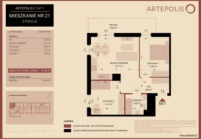Mieszkanie w inwestycji: Artepolis