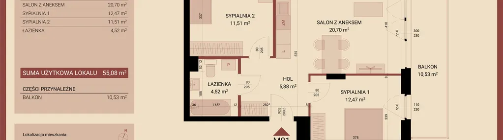 Mieszkanie w inwestycji: Artepolis