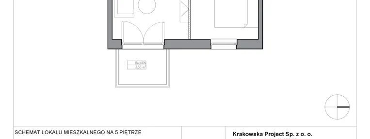 Mieszkanie w inwestycji: Apartamenty Krakowska etap VI