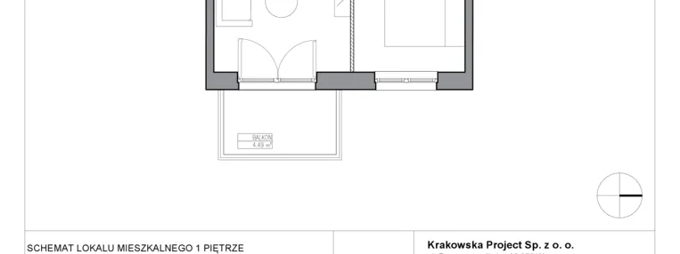 Mieszkanie w inwestycji: Apartamenty Krakowska etap VI
