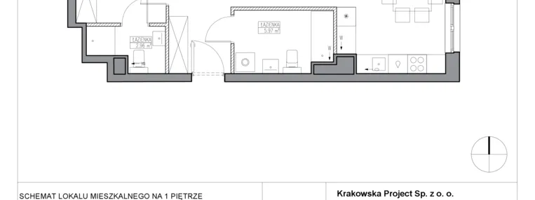 Mieszkanie w inwestycji: Apartamenty Krakowska etap VI