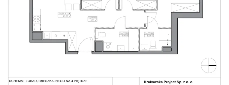 Mieszkanie w inwestycji: Apartamenty Krakowska etap VI
