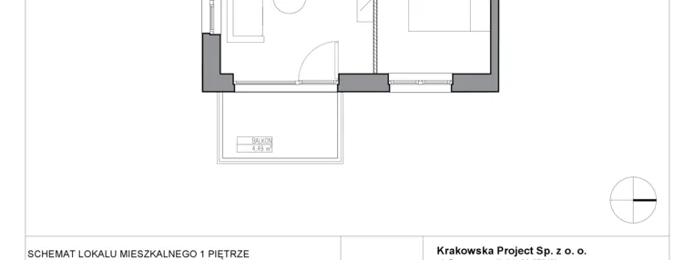 Mieszkanie w inwestycji: Apartamenty Krakowska etap VI