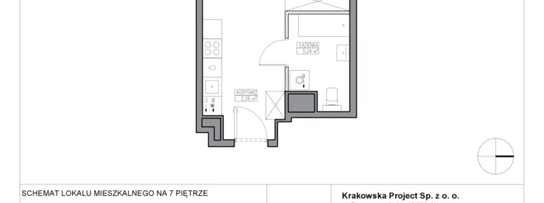 Mieszkanie w inwestycji: Apartamenty Krakowska etap VI