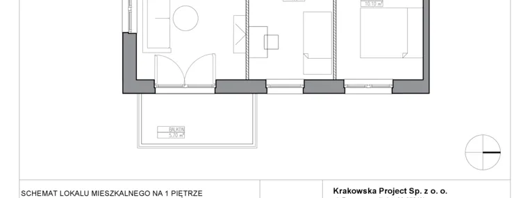 Mieszkanie w inwestycji: Apartamenty Krakowska etap VI
