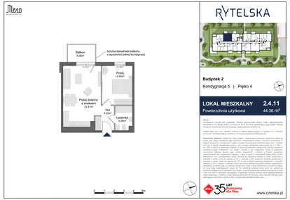 Mieszkanie w inwestycji: Rytelska