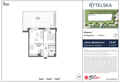 Mieszkanie w inwestycji: Rytelska