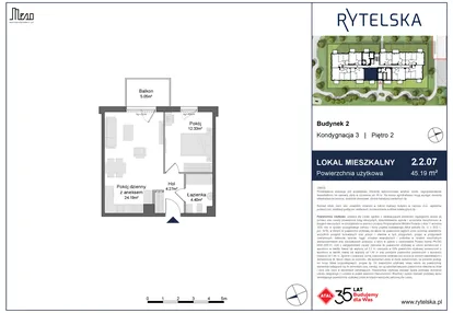 Mieszkanie w inwestycji: Rytelska