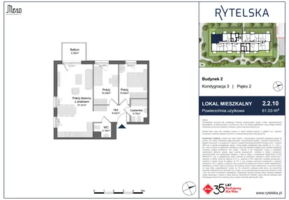 Mieszkanie w inwestycji: Rytelska
