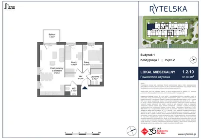 Mieszkanie w inwestycji: Rytelska