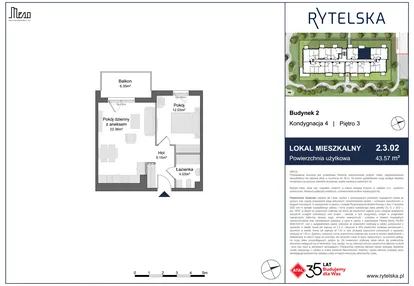 Mieszkanie w inwestycji: Rytelska