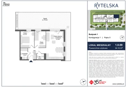 Mieszkanie w inwestycji: Rytelska