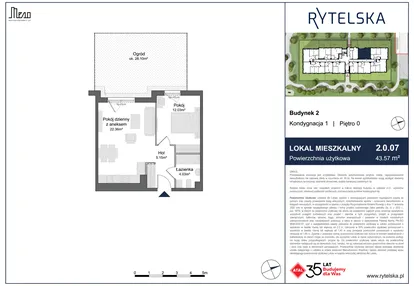 Mieszkanie w inwestycji: Rytelska