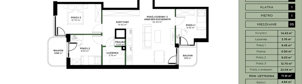 Mieszkanie w inwestycji: Nowa Chylonia