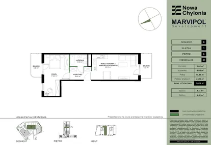 Mieszkanie w inwestycji: Nowa Chylonia